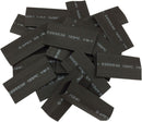 Tube Heat Shrink Black - Pack Of 25