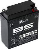 SLA Factory-Activated AGM Maintenance-Free Batteries Black For BMW R 27 1960-1966 - 58 MM
