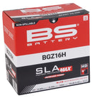 SLA MAX Factory- Activated AGM Maintenance-Free Battery Black For Aprilia CAPONORD 1200 ABS 2013-2016 - 150 MM