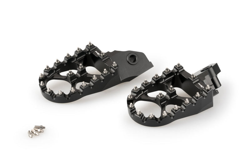 Off-Road Footpegs Black For BMW F750 GS 2018-Current
