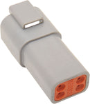 Deutsch DT Sealed Connector Component Grey - 4 Pins