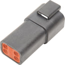Deutsch DT Sealed Connector Component Black - 4 Pins