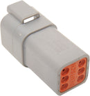 Deutsch DT Sealed Connector Component Grey - 6 Pins