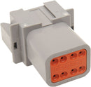 Deutsch DT Sealed Connector Component Grey - 8 Pins