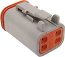 Deutsch DT Sealed Male Connector Component Grey - 4 Pins