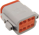 Deutsch DT Sealed Male Connector Component Grey - 8 Pins