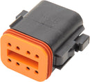 Deutsch DT Sealed Male Connector Component Black - 8 Pins