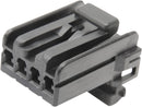Replacement Multi-Lock Male Connectors Black - 4 Pins