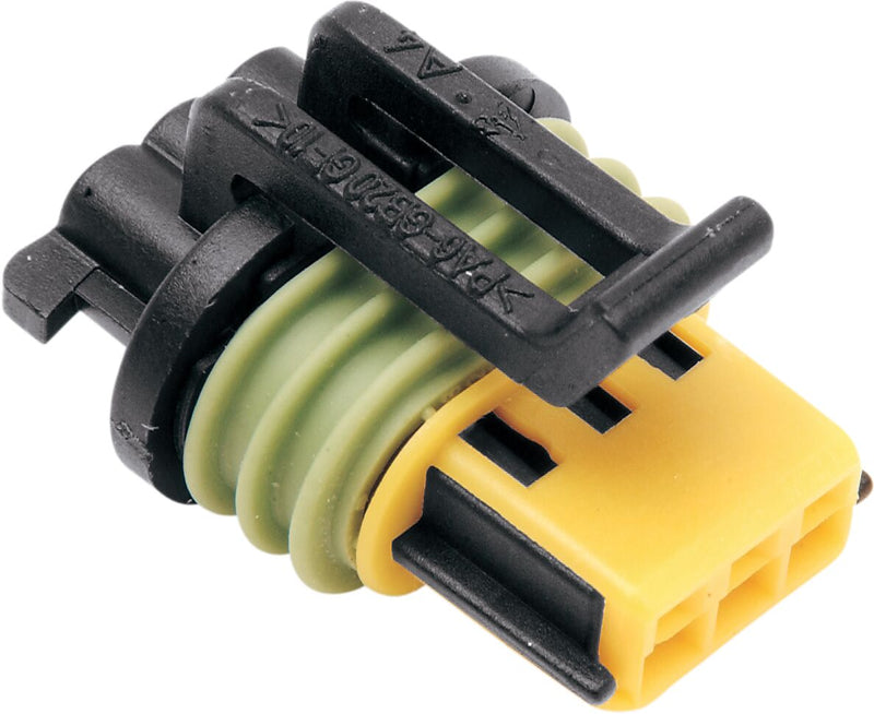 Delphi Connectors Black / Yellow For Harley Davidson FLD 1690 2012-2013