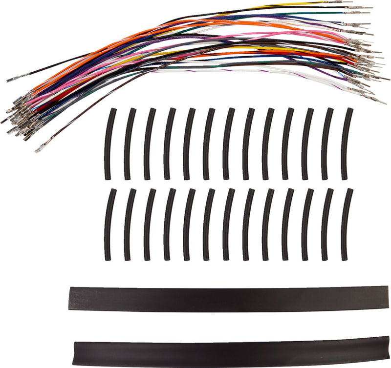 Ready-To-Install Handlebar Wire Extension Kit Black For Harley Davidson FLHR 1584 2007-2011 - +305 MM