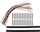 Ready-To-Install Handlebar Wire Extension Kit Black For Harley Davidson FLHR 1584 2007-2011 - +381 MM