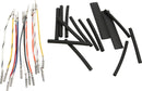 Ready-To-Install Handlebar Wire Extension Kit Black For Harley Davidson FLHR 1340 1996-1998 - +305 MM