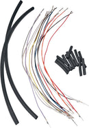 Ready-To-Install Handlebar Wire Extension Kit Black For Harley Davidson FLHR 1340 1996-1998 - +381 MM