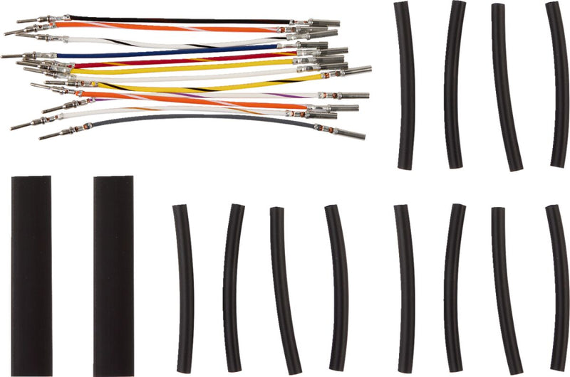 Ready-To-Install Handlebar Wire Extension Kit Black For Harley Davidson FLST 1450 2006 - +102 MM