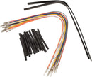 Ready-To-Install Handlebar Wire Extension Kit Black For Harley Davidson FLST 1450 2006 - +305 MM