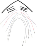 Throttle By Wire Extension Harness Kit Black For Harley Davidson FLHR 1584 2008-2011 - +381 MM