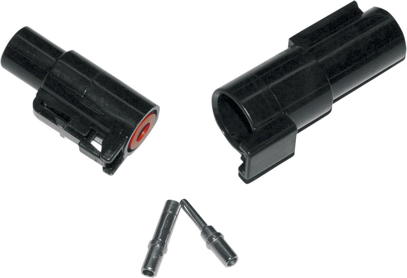 Deutsch Plug And Receptacle Kit Black For Harley Davidson FLD 1690 2012-2013