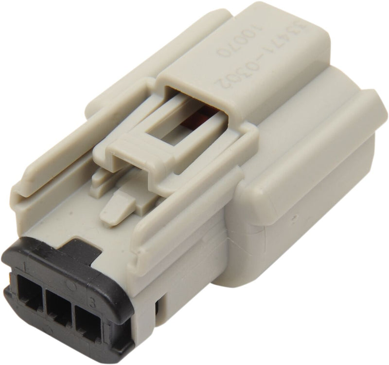 Molex MX 150 Connector Component Grey For Harley Davidson FLHT 1584 ABS 2008-2010