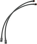 Ready-To-Install Handlebar Wire Extension Kit Black For Harley Davidson FLD 1690 2012-2013 - +203 MM