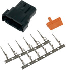 Deutsch DTM Plug And Receptacle Kit Black - 12 Pins