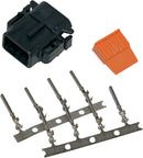 Deutsch DTM Female Plug And Receptacle Kit Black - 8 Pins