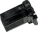 AMP 040 Male Connector Black - 2 Pins