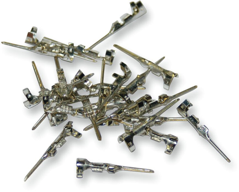 AMP 040 Female Terminals Silver - 1 Pin