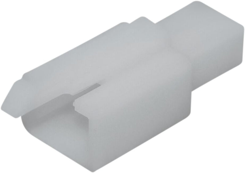 Replacement Male Connector Component White - 2 Pins