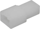 Replacement Male Connector Component White - 1 Pin