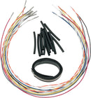 Universal Handlebar Switch Wire Extension Black For Harley Davidson FLST 1450 2006 - +610 MM