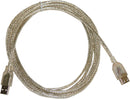 Universal USB Extension Cable Clear - 254 MM