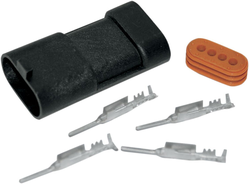 Mating Connectors Black For Harley Davidson FLH 1868 ABS 2021