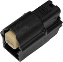 OEM-Type Female Connector Black - 2 Pins