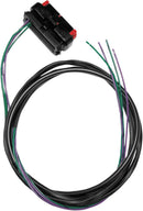 Rear Speaker Harness Black For Harley Davidson FLHTCU 1584 2007-2011