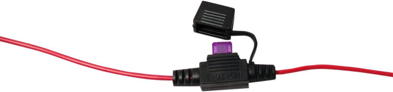 Mini ATC Fuse Holder Black / Red