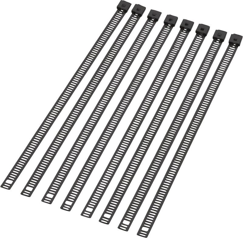 Ladder-style Cable Tie Black / Powder-Coated - 20.5 CM