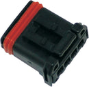 JAE MX-1900 Female Connector Components Black - 4 Pins