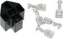 Starter Relay Socket And Terminal Kit Black