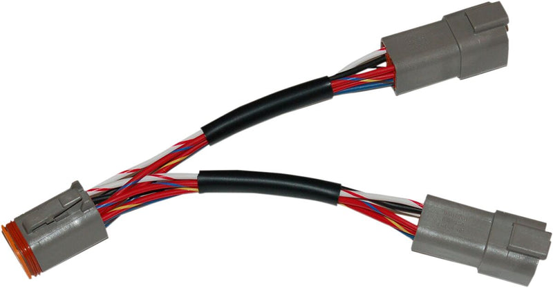 Power Port Y-Adaptor Black For Harley Davidson FLD 1690 2012-13