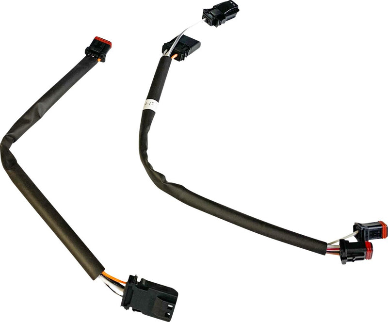 Handlebar Extension Wire Kit Black For Harley Davidson FLD 1690 2012-2013 - 10.2 MM