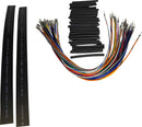 Handlebar Extension Wire Kit Black For Harley Davidson FLHR 1584 2008-2011 - 30.5 CM
