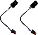 Front Turn Signal Extension Harness Black For Harley Davidson FLFB 1750 ABS 2018-2020 - 10.2 MM