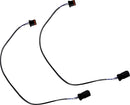 Front Turn Signal Extension Harness Black For Harley Davidson FLFB 1750 ABS 2018-2020 - 30.5 CM