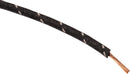 Fabric-Braided Hook-Up Wire Black / Lacquer - 7.6 M | 21201259