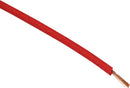 Fabric-Braided Hook-Up Wire Lacquer / Red - 7.6 M