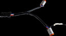 Shark Demon® Dual Lamp Wiring Harness Black For Harley Davidson FLTRK 1868 ABS 2020-2024