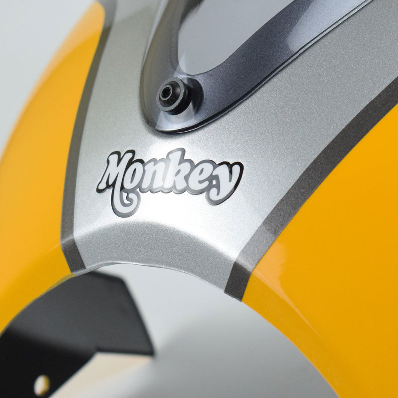 Fly Screen Banana Yellow/Silver For Honda Monkey 125 2021-Current