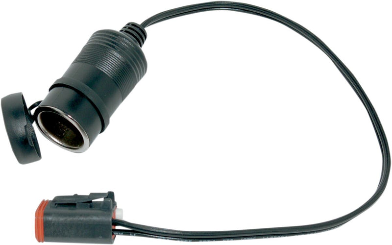 On Board Power Port Black For Harley Davidson FLHR 1340 1994-1998