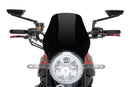Naked Screen Black (Opaque) For Kawasaki Z 900 RS 2017-Current