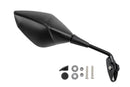Z3 Mirror Right Fairing Fitment 70 Degree Angled Arm Black